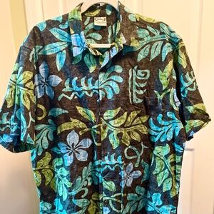 Men’s Hawaiian Shirt  - made in USA - Size Large